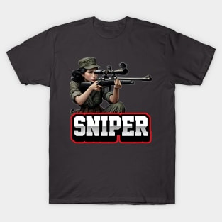 Sniper Girl T-Shirt